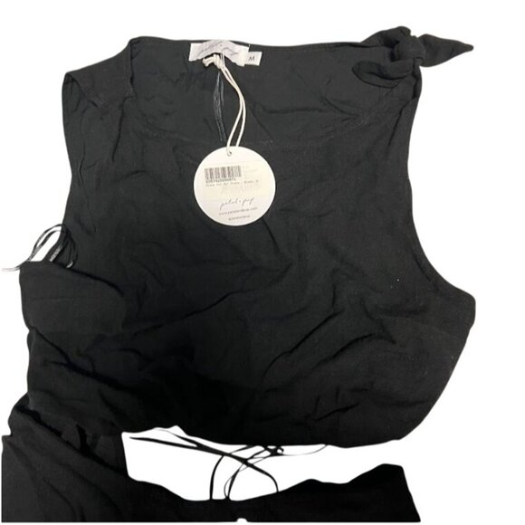 Petal and Pup Womens Alexa Cut Out Dress Black Size Medium - Picture 7 of 9